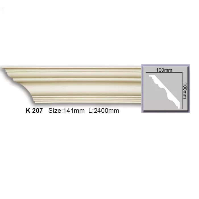 K207 (AB108) Cornisa neted Harmony 100x100x2400 - img 1