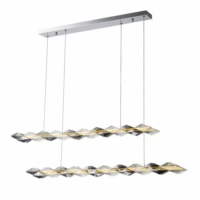 CLN127-L100x2 Lustra ICY Cellini chrome - img 1