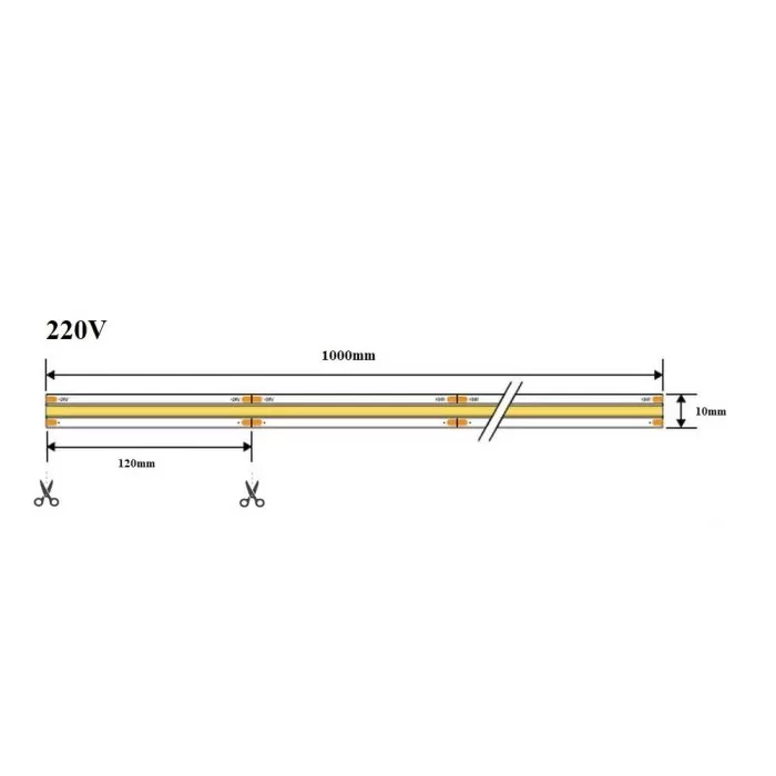 VL-COB296-C8W-10MM-220V-4000K - img 3