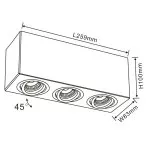 FL804-3C Lustra Cuadro Flitz  - img 3