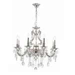 LP310-8 Lustra Ludovic Lampardi 8x40w E14/ H66-100cm D74cm - img 1