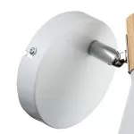 LP756-1W Aplica Lemnos White Lampardi 1x60w E27/H15cm D12cm - img 9