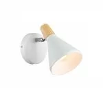 LP756-1W Aplica Lemnos White Lampardi 1x60w E27/H15cm D12cm - img 1