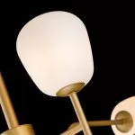 LP697-8 Lustra Manfred Gold Lampardi 8x50w G9/H55-130cm D95CM - img 8