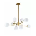 LP697-8 Lustra Manfred Gold Lampardi 8x50w G9/H55-130cm D95CM - img 1