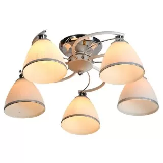 FL304-5C Lustra Barcelona Flitz 5x60w E27/ H20cm D55cm