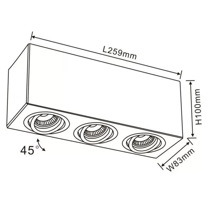 FL804-3C Lustra Cuadro Flitz  - img 3