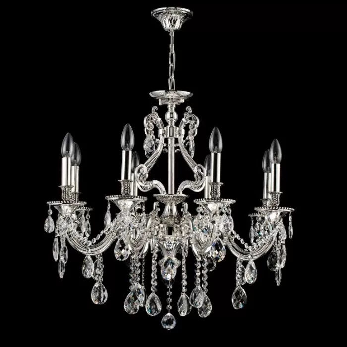 LP310-8 Lustra Ludovic Lampardi 8x40w E14/ H66-100cm D74cm - img 2