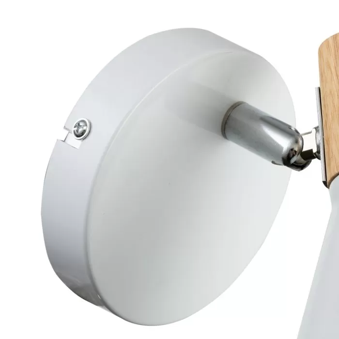 LP756-1W Aplica Lemnos White Lampardi 1x60w E27/H15cm D12cm - img 9