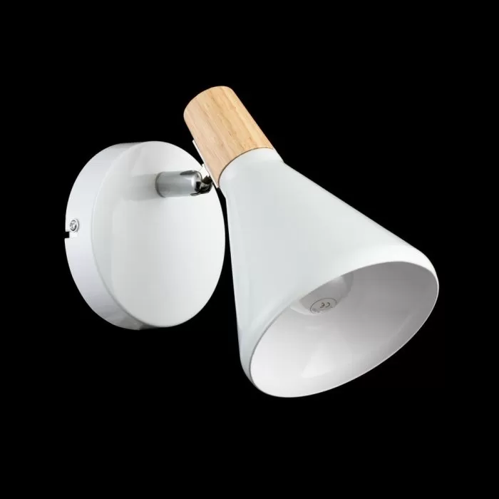 LP756-1W Aplica Lemnos White Lampardi 1x60w E27/H15cm D12cm - img 4