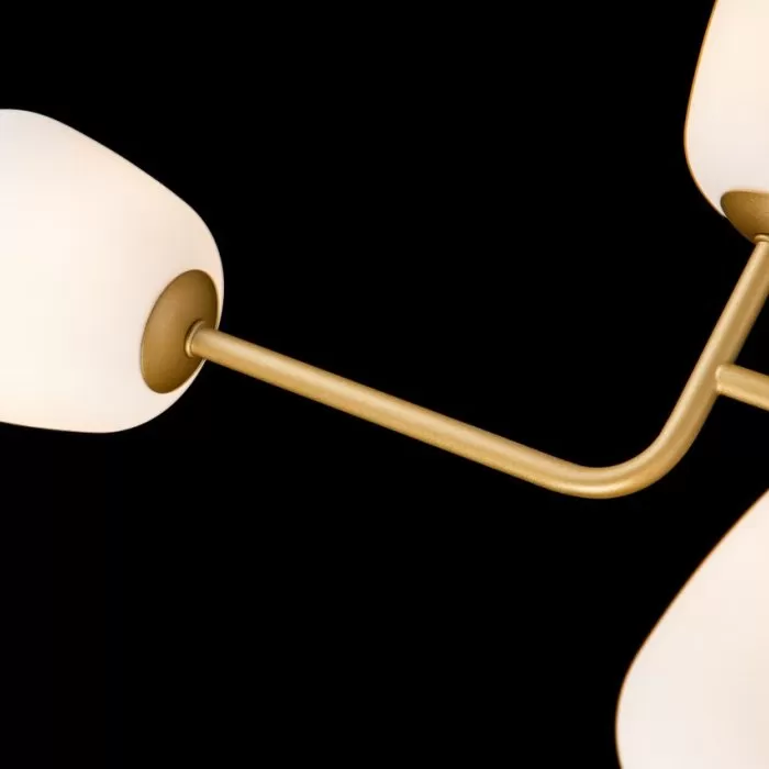 LP697-8 Lustra Manfred Gold Lampardi 8x50w G9/H55-130cm D95CM - img 10