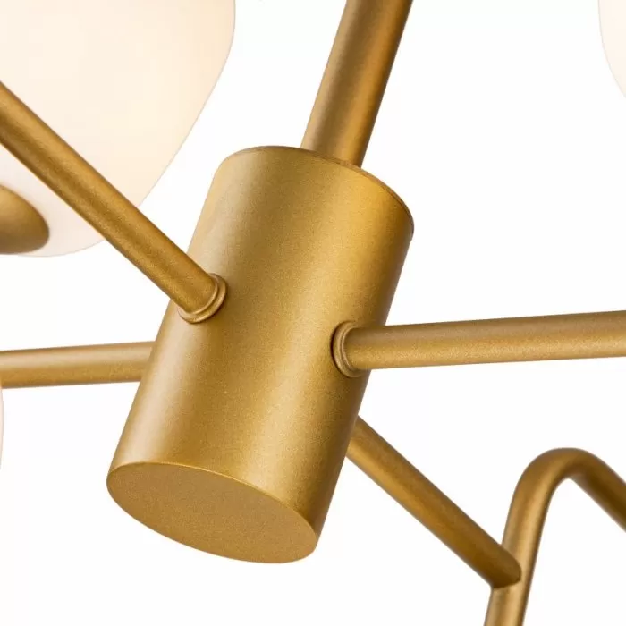 LP697-8 Lustra Manfred Gold Lampardi 8x50w G9/H55-130cm D95CM - img 5