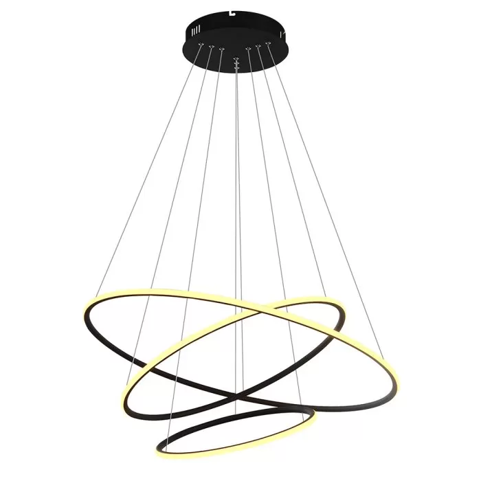 FL6555-3P Lustra Ebb Flitz Aluminium LED*80W/3000K/20+40+60 - img 1