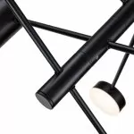 LP591-8C Lustra Spider Lampardi 8x7w LED/H70-85cm D103cm - img 3