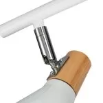LP756-3W Aplica Lemnos White Lampardi 3x60w E27/H14-16cm D53cm - img 7