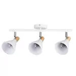 LP756-3W Aplica Lemnos White Lampardi 3x60w E27/H14-16cm D53cm - img 3