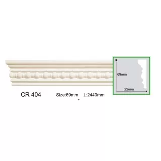 CR404-8(CR704) Molding ornament Gaudi Decor  69x22x2440