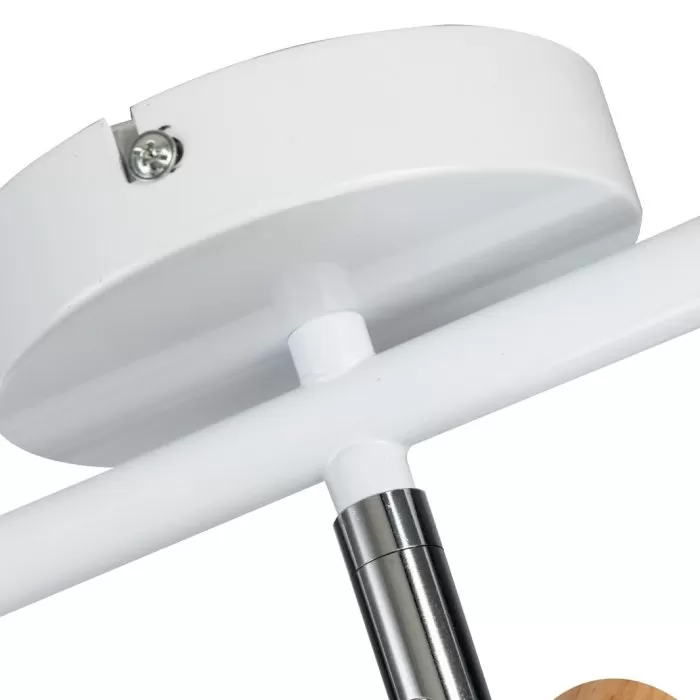 LP756-3W Aplica Lemnos White Lampardi 3x60w E27/H14-16cm D53cm - img 9
