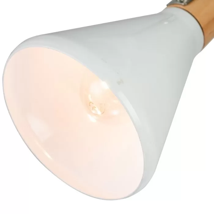 LP756-3W Aplica Lemnos White Lampardi 3x60w E27/H14-16cm D53cm - img 5