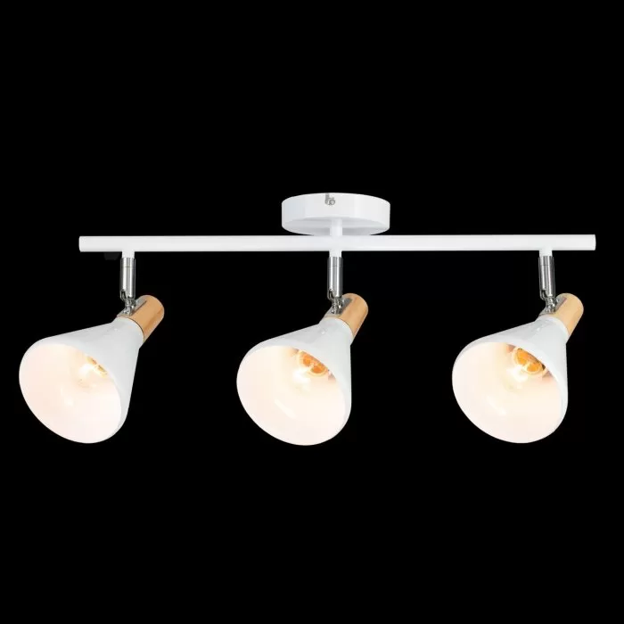 LP756-3W Aplica Lemnos White Lampardi 3x60w E27/H14-16cm D53cm - img 2