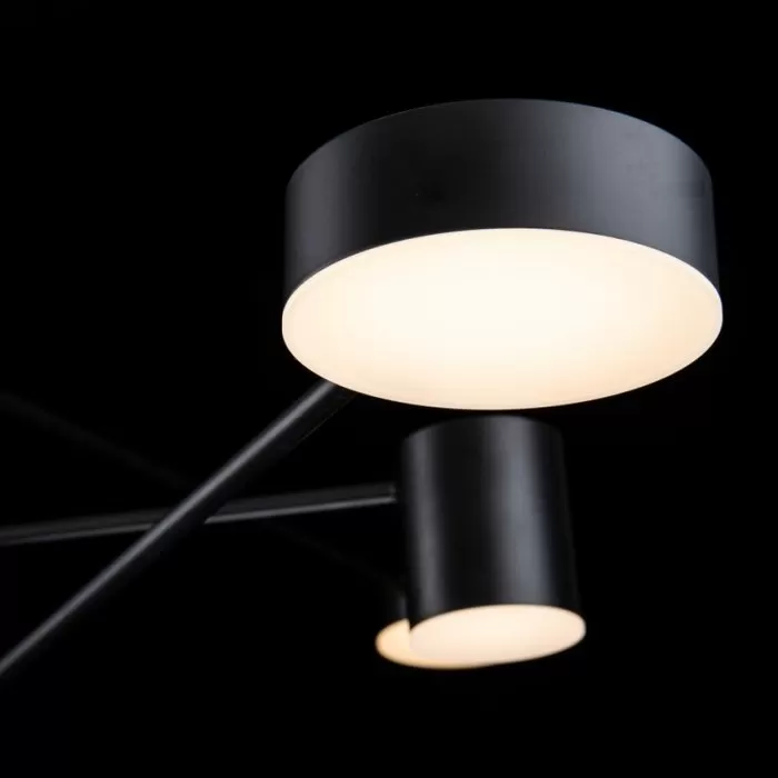 LP591-8C Lustra Spider Lampardi 8x7w LED/H70-85cm D103cm - img 5