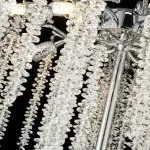 CLN1002-1F Lampadar Grapedrop Cellini chrome D500*H1650 - img 12