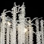 CLN1002-1F Lampadar Grapedrop Cellini chrome D500*H1650 - img 11