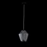 LP596-1P Suspensie Crispy Lampardi 1x60w E27/H40-160cm D20cm - img 4