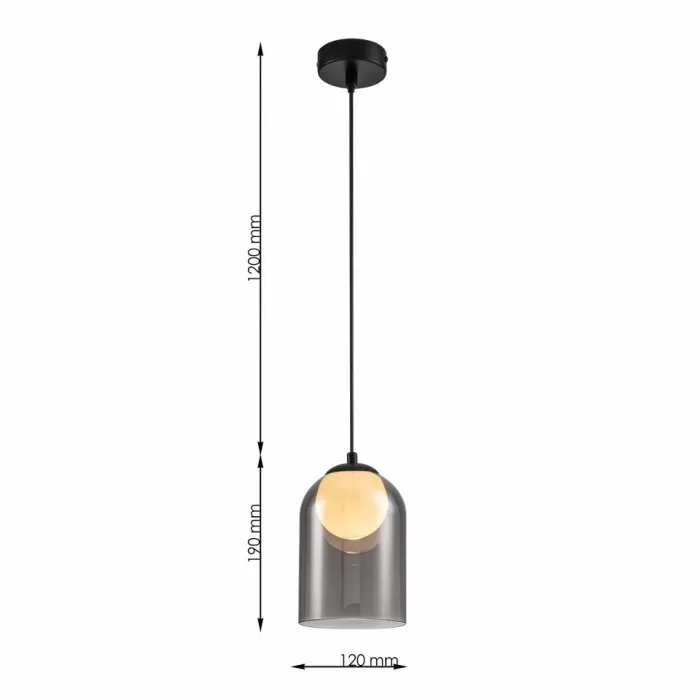 LP4027-1P Lustra Lampardi Lynk - img 3