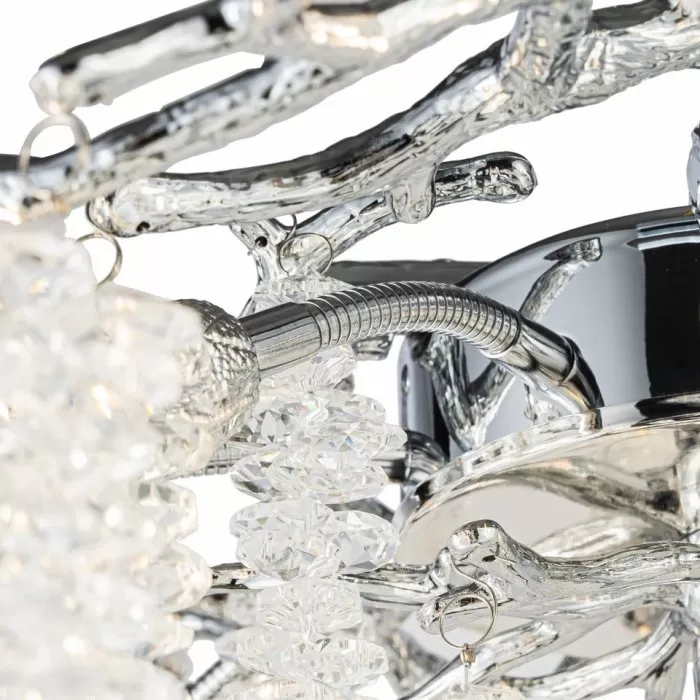 CLN1002-1F Lampadar Grapedrop Cellini chrome D500*H1650 - img 5