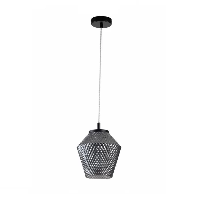 LP596-1P Suspensie Crispy Lampardi 1x60w E27/H40-160cm D20cm - img 1
