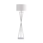 FL950-1F Lampadar Floor Flitz Metal White E27/1 D45*H158cm  - img 1
