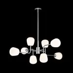 LP698-8 Lustra Manfred Silver Lampardi 8x50w G9/H55-130cm D95cm - img 4
