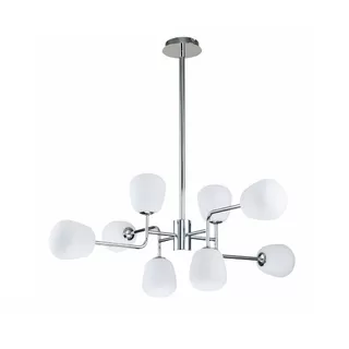 LP698-8 Lustra Manfred Silver Lampardi 8x50w G9/H55-130cm D95cm