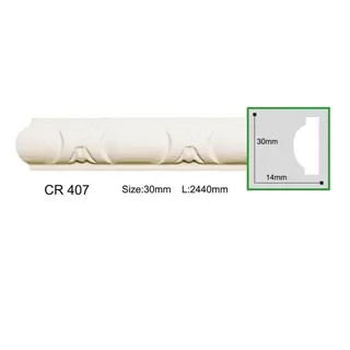 CR407-8  Molding ornament Gaudi Decor 30x17x2440