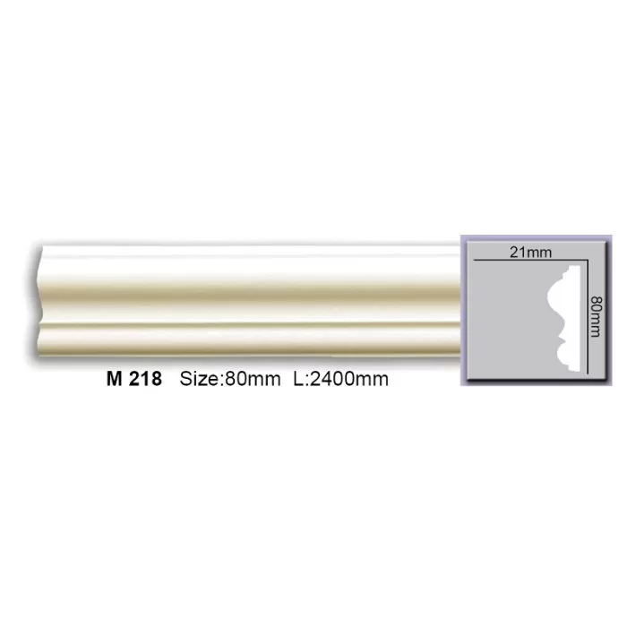 M218 (AD338) Molding ornament Harmony 80x21x2400 - img 1
