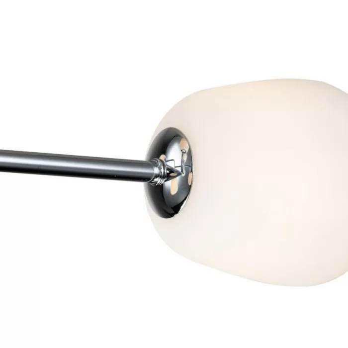 LP698-8 Lustra Manfred Silver Lampardi 8x50w G9/H55-130cm D95cm - img 9