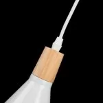 LP756-5P Suspensie Lemnos White Lampardi 5x60w E27/H35-90cm D95cm - img 10