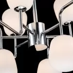 LP698-12 Lustra Manfred Silver Lampardi 12x50w G9/H66-130cm D110cm - img 6
