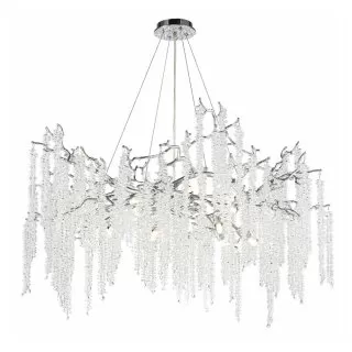 CLN1002-D100 Lustra Grapedrop Cellini chrome