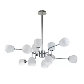 LP698-12 Lustra Manfred Silver Lampardi 12x50w G9/H66-130cm D110cm