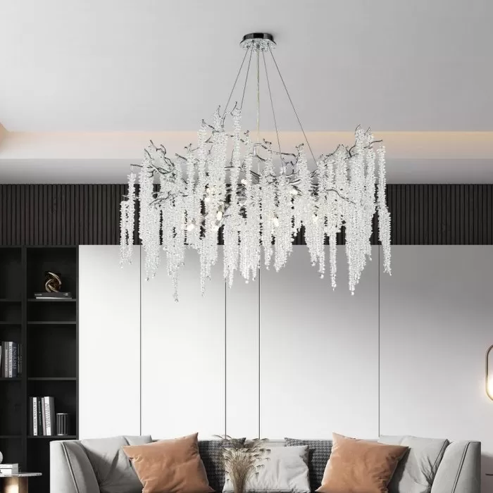 CLN1002-D100 Lustra Grapedrop Cellini chrome - img 2