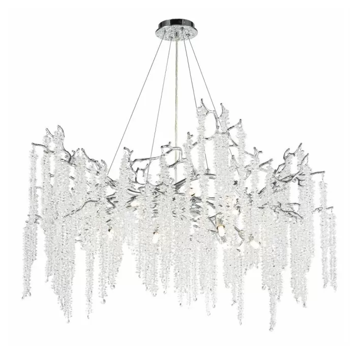 CLN1002-D100 Lustra Grapedrop Cellini chrome - img 1