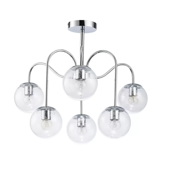 FL518-6C Lustra Peri Flitz 6x60w E27/H48cm D65cm - img 1