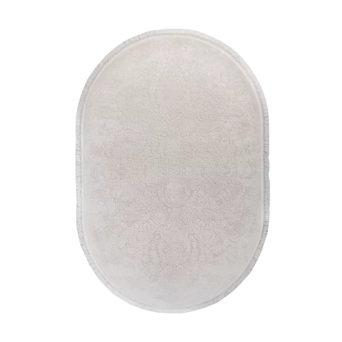 1861D_A1435 Cream/ Bej Covor Aysil 160 x 230_Oval - img 1