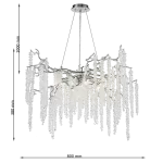 CLN1002-D80 Lustra Grapedrop Cellini chrome - img 3