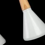 LP756-3P Suspensie Lemnos White Lampardi 3x60w E27/H35-90cm D50cm - img 8