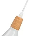 LP756-3P Suspensie Lemnos White Lampardi 3x60w E27/H35-90cm D50cm - img 5
