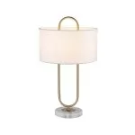 LP5268-1T Veiose Lampardi Table D33*H57CM/1*E27 white/cooper  - img 4