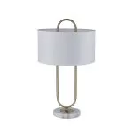 LP5268-1T Veiose Lampardi Table D33*H57CM/1*E27 white/cooper  - img 1